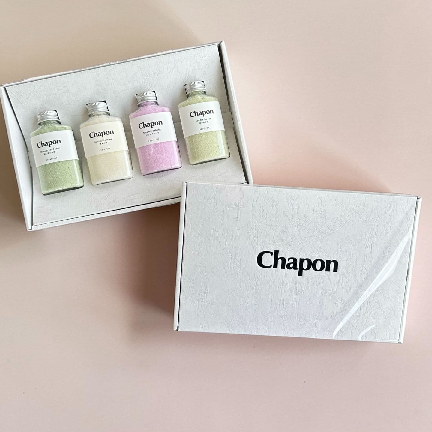 バスソルトChapon（チャポン）の入浴剤セット